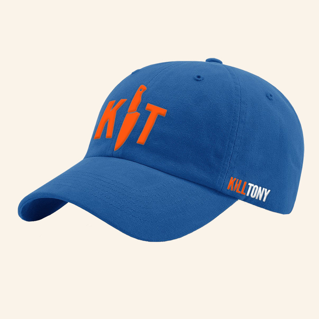 Kill Tony Merch KT Embroidered Cap Royal Blue Unique Gifts For Husband