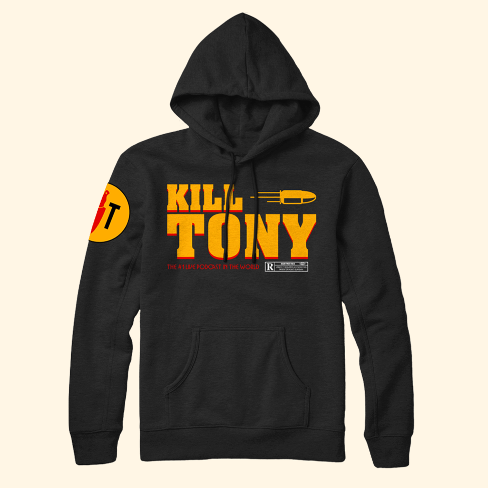 Kill Tony Pulp Patch Hoodie Kill Tony Merch Music Gifts For Fans Gift Idea for Boyfriend
