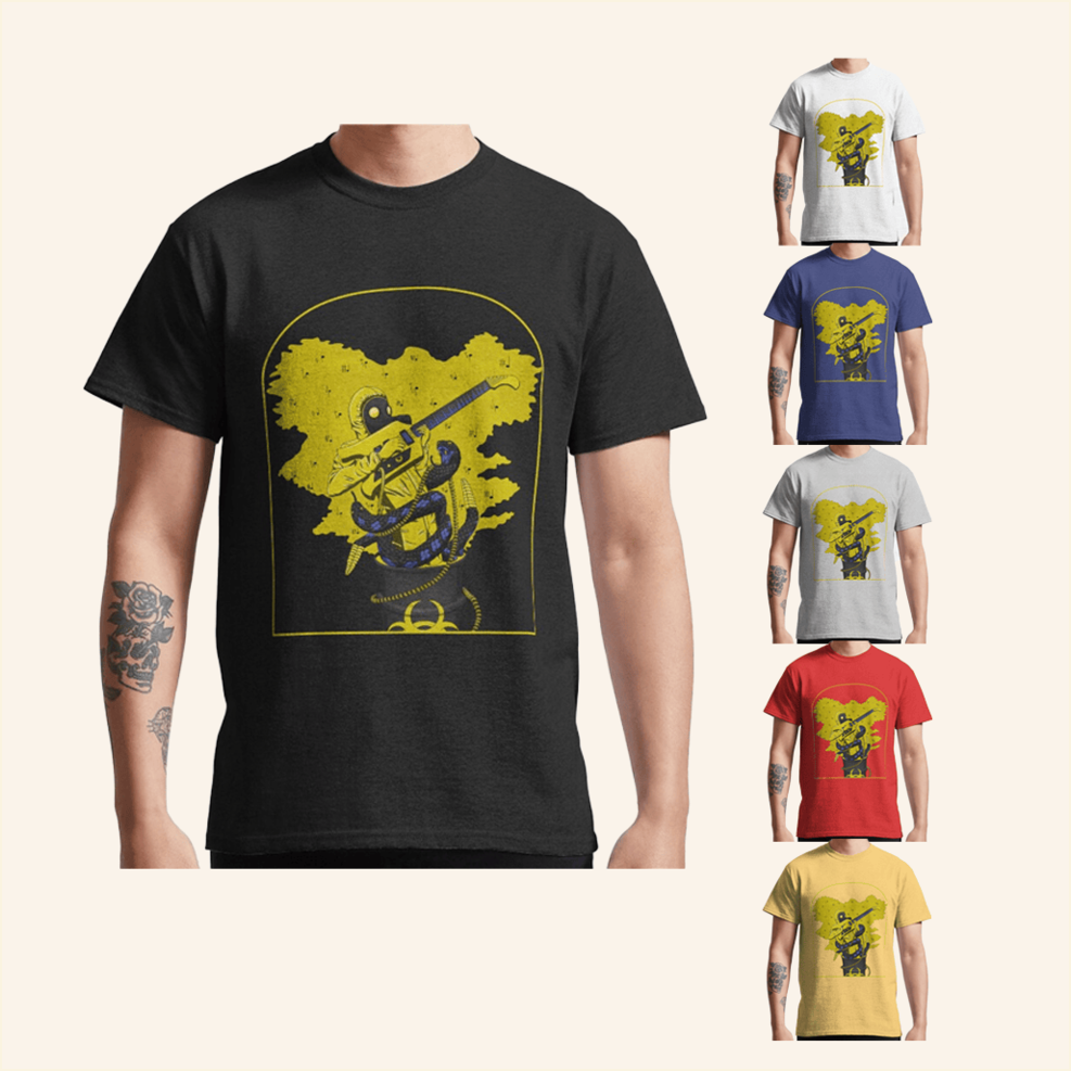 King Gizzard And The Lizard Wizard Flying Microtonal Banana T-Shirt King Gizzard Merch