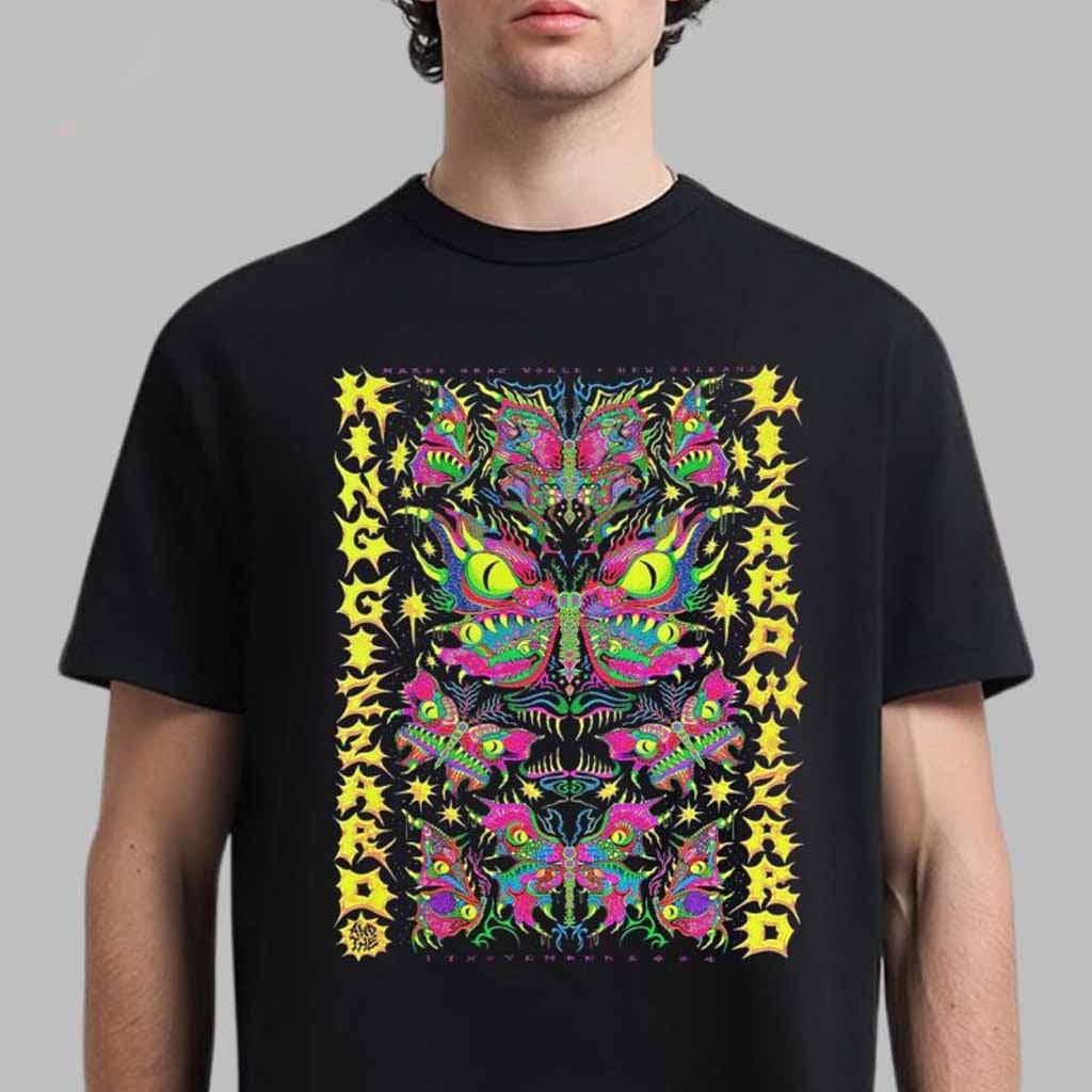 King Gizzard And The Lizard Wizard Merch Poster For New Orleans LA 2024 Shirt Fans Gifts