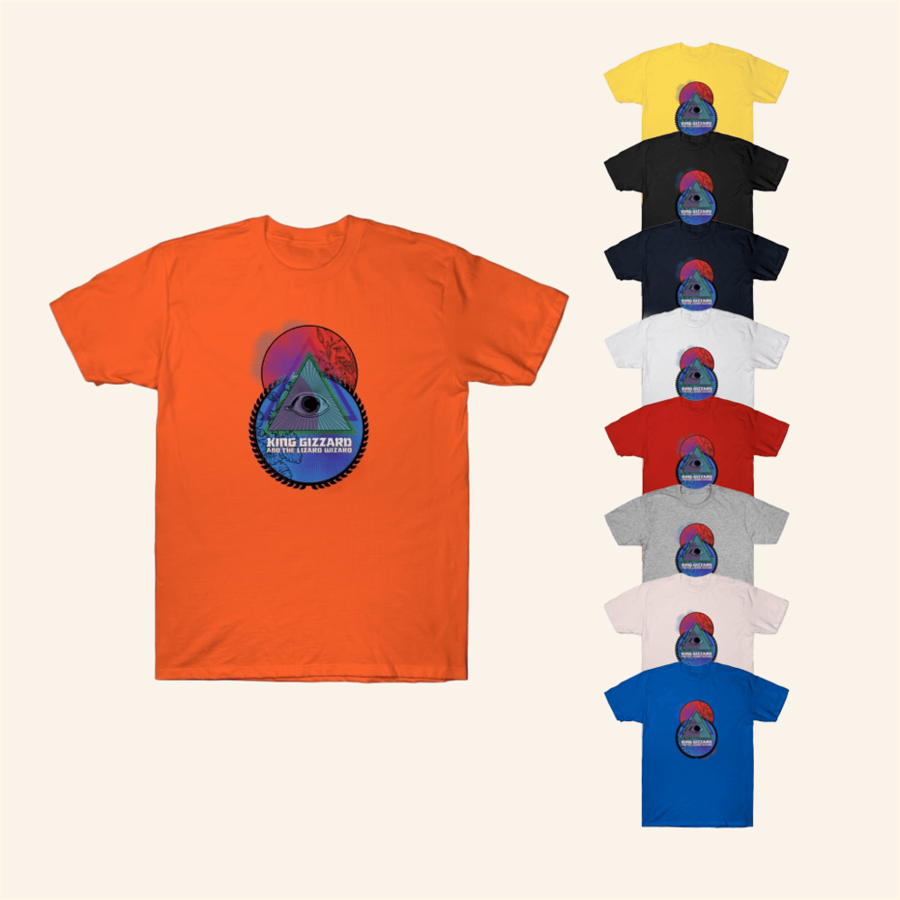 King Gizzard And The Lizard Wizard T-Shirt King Gizzard Merch Birthday Gift Ideas For Fans