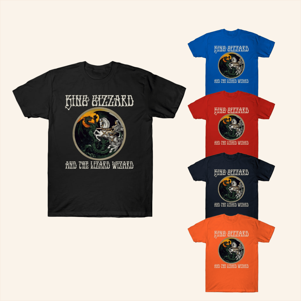 King Gizzard And The Lizard Wizard T-Shirt King Gizzard Merch Birthday Gifts For Besties