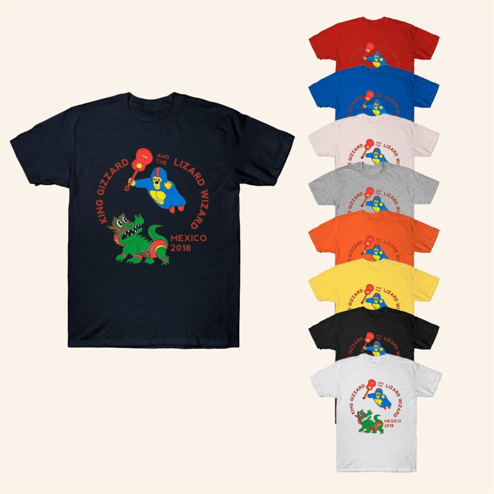 King Gizzard And The Lizard Wizard T-Shirt King Gizzard Merch Birthday Gifts For Fans