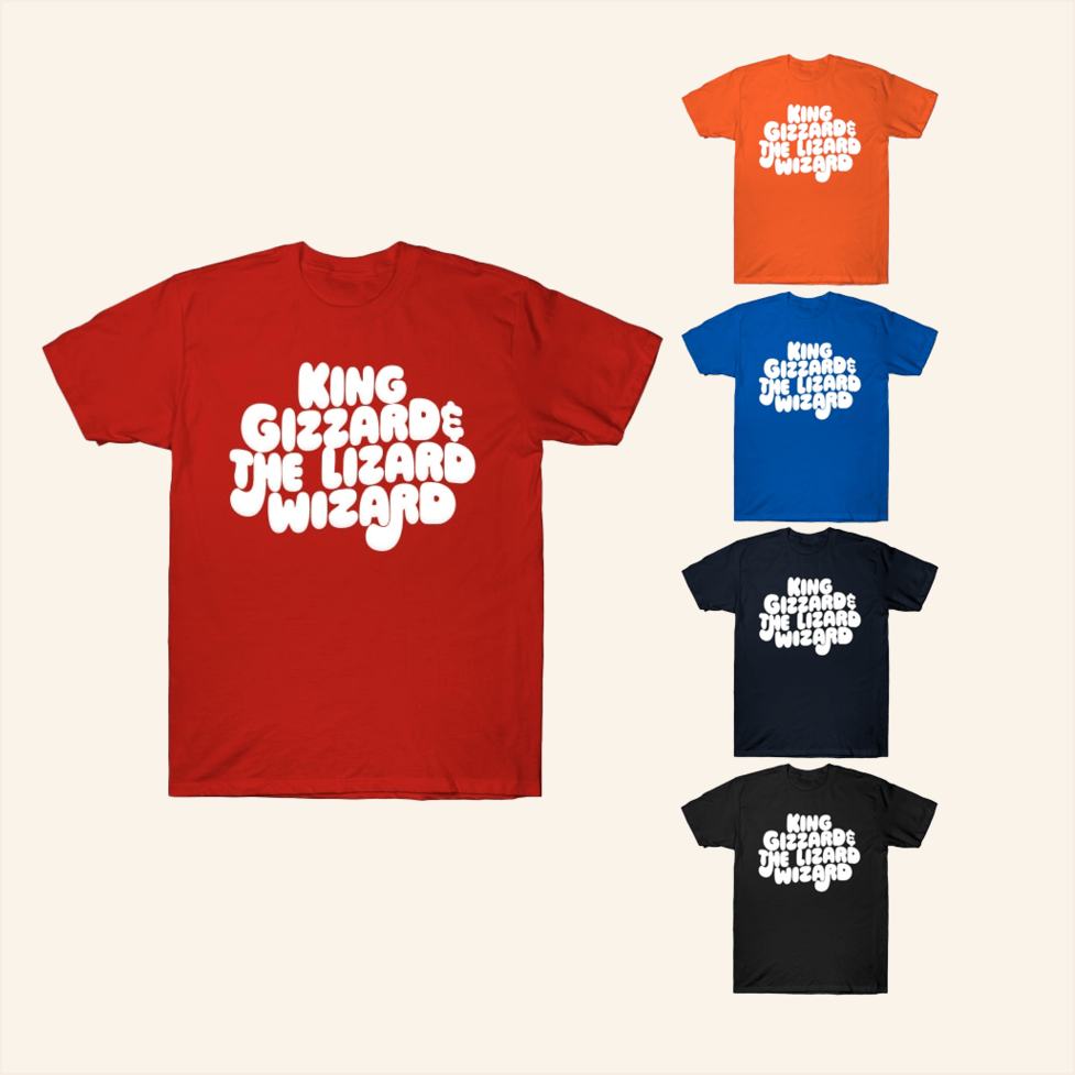 King Gizzard T-Shirt King Gizzard Merch Gift Ideas For Friends BFF Birthday Gifts Ideas