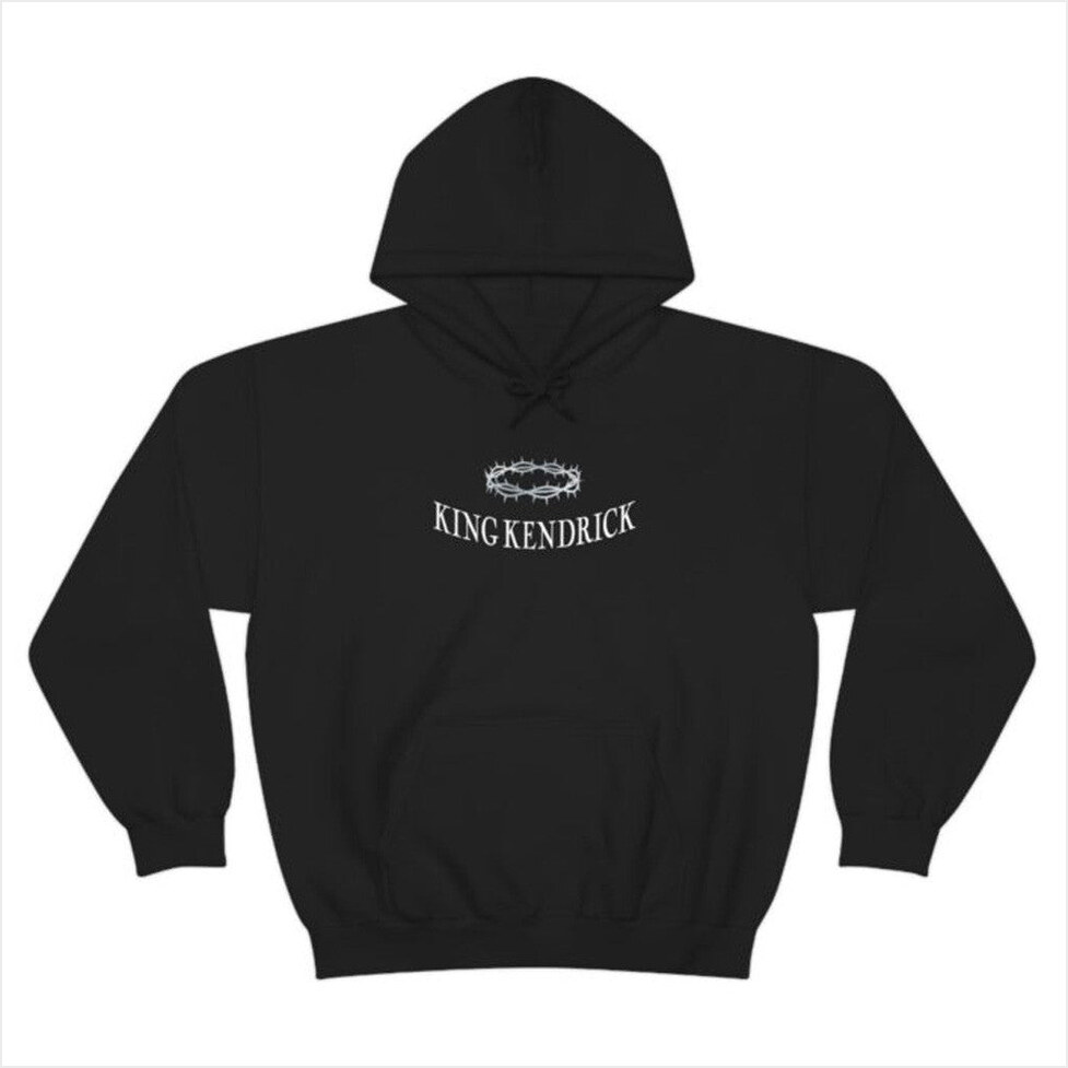 King Kendrick Hoodie Kendrick Lamar Merch Best Birthday Gifts For Husband Best Friend Gifts
