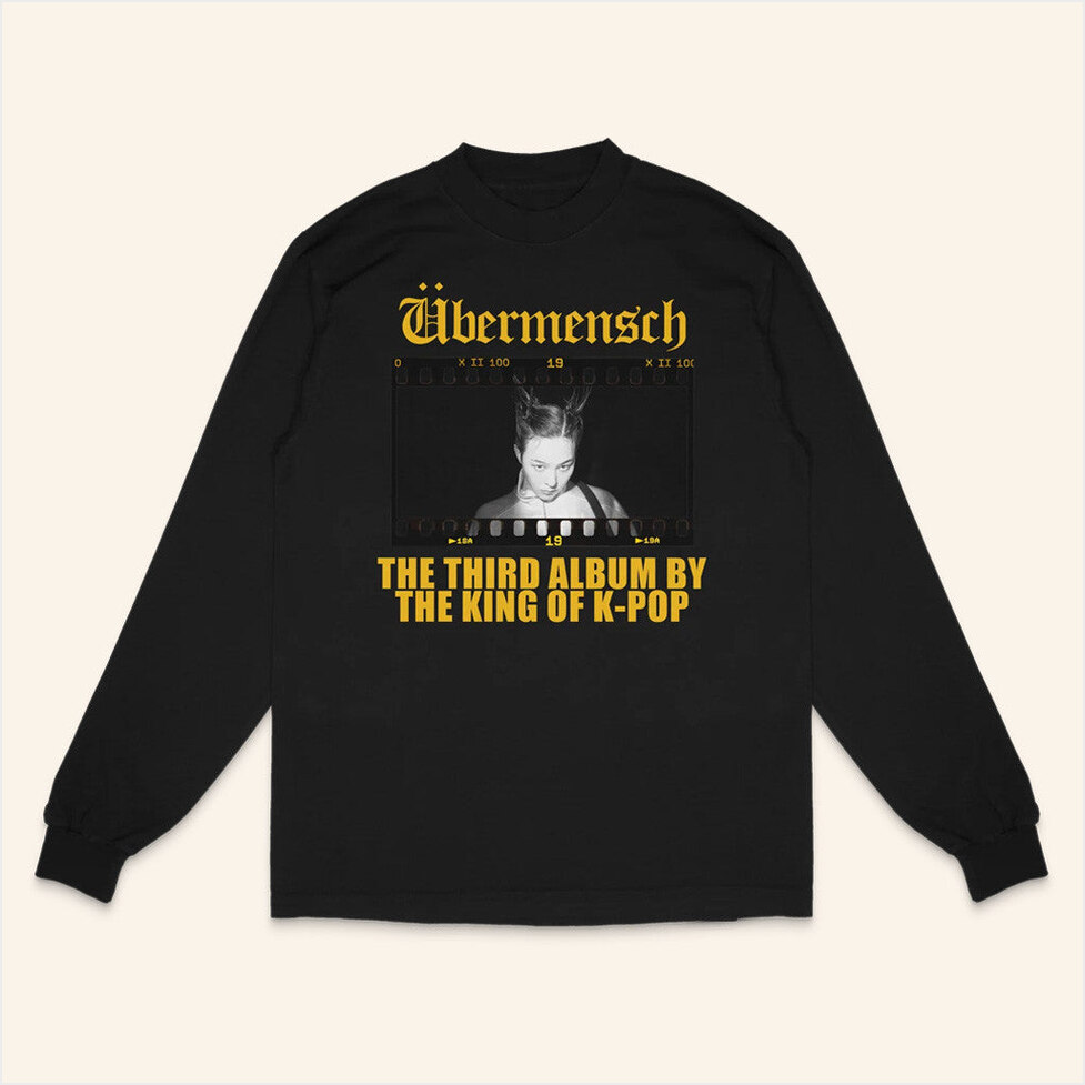 King Of K Pop Long Sleeve T-Shirt G Dragon Merch Birthday Gifts For Fans Gifts For BFF