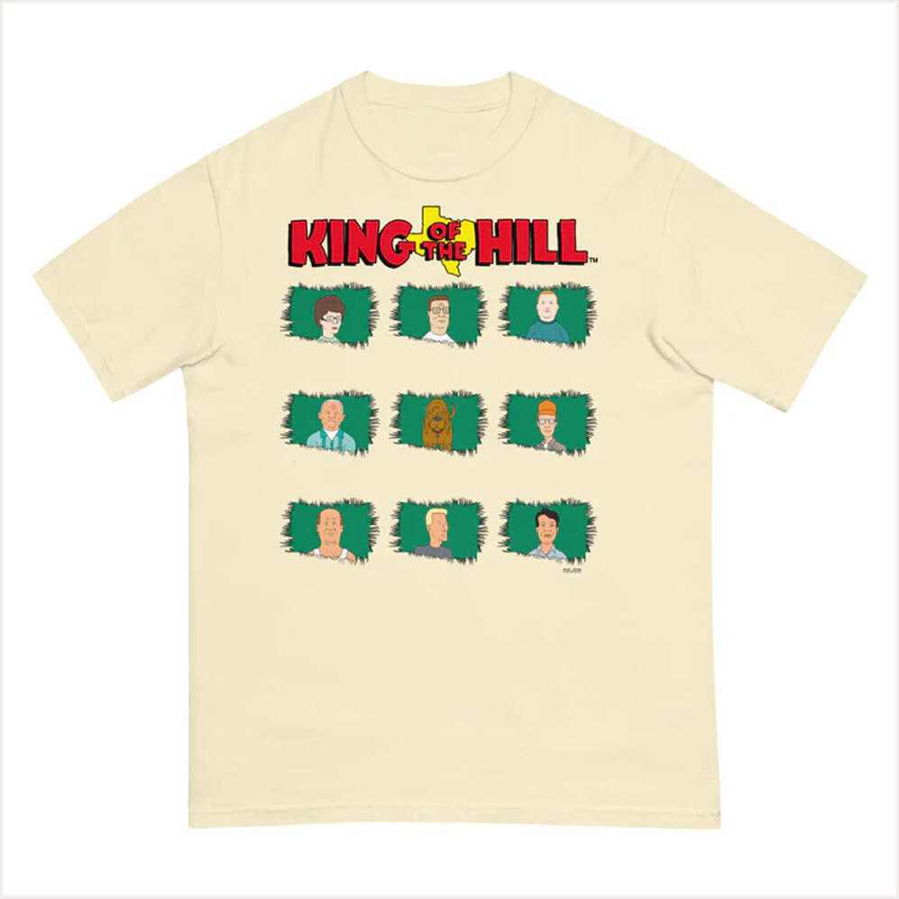 King of the Hill Characters T-Shirt King Of The Hill Merch Unique Birthday Gifts For Husband