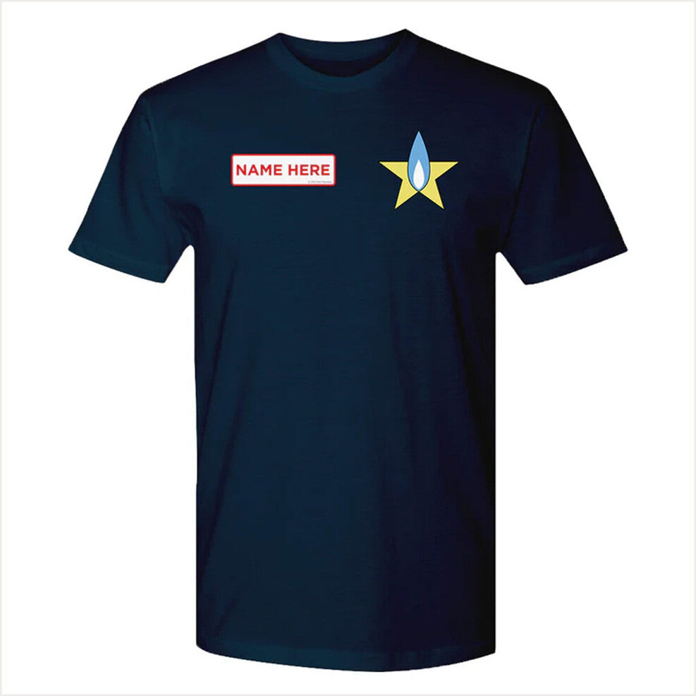 King of the Hill Strickland Propane Icon T-Shirt Personalized King Of The Hill Merch Navy
