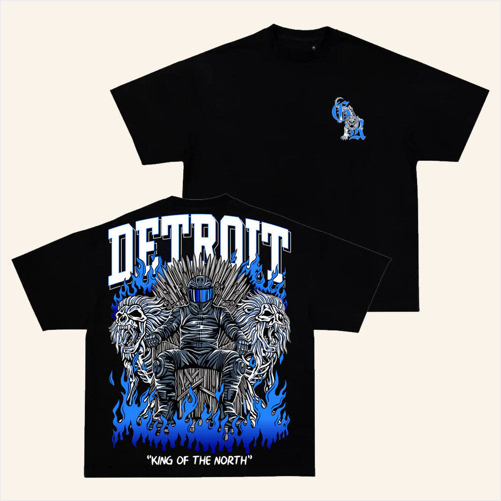 King Of The North Shirt Official Ghost Racing Merch Birthday Gifts For Dad BFF Gifts Ideas