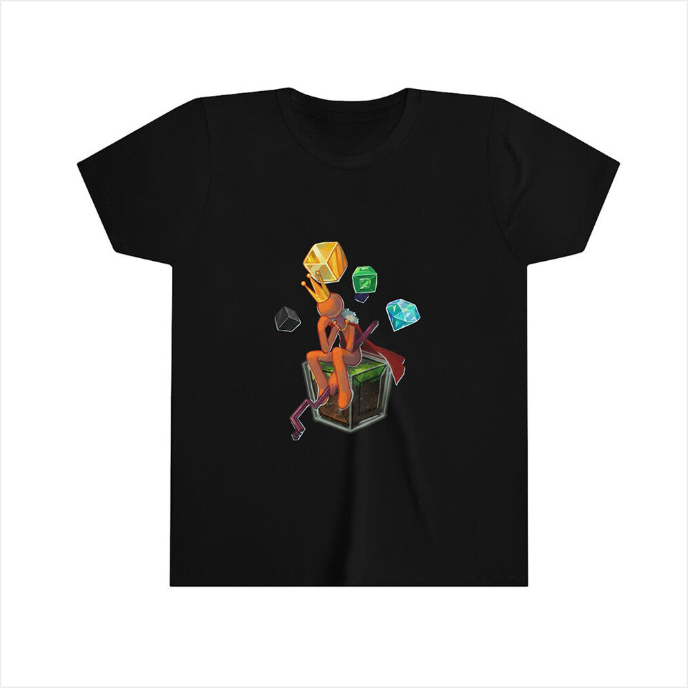 King Orange T-Shirt Alan Becker Merch Birthday Gifts For Husband Gifts For Best Friend