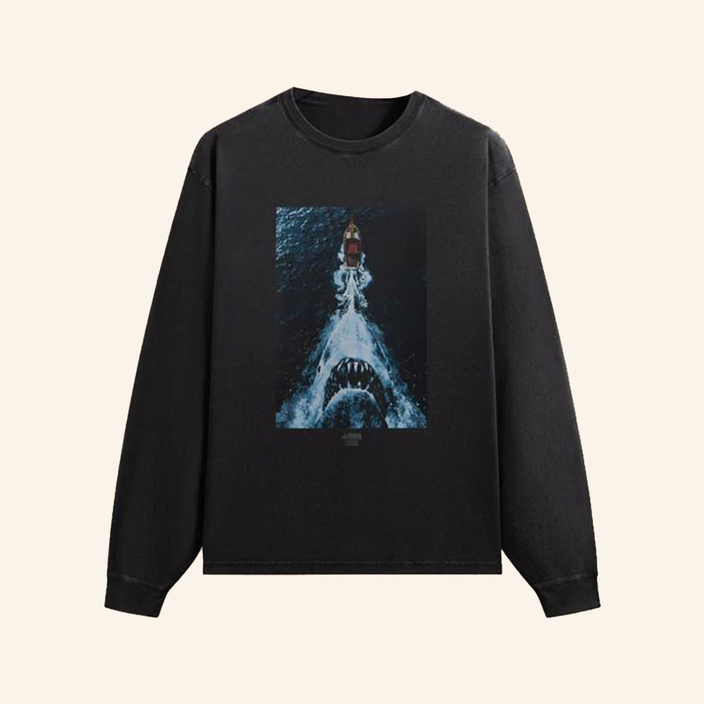 Kith Merch Kith For Jaws Boat Poster Vintage Sweatshirt Gift For Father