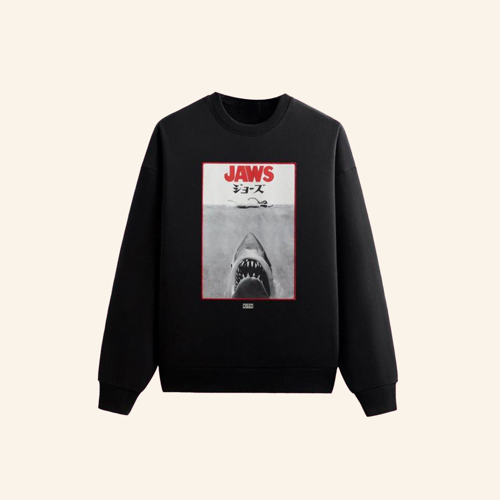 Kith Merch Kith For Jaws Japanese Poster Nelson Sweatshirt Gift For Fans