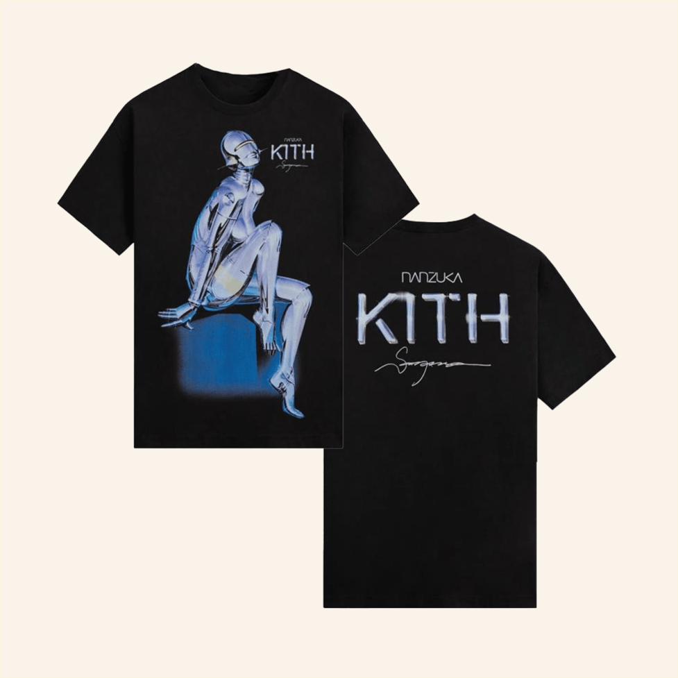 Kith X Nanzuka Gallery Sorayama Model A T-Shirt Hypebeast Merch Birthday Gifts For Fans