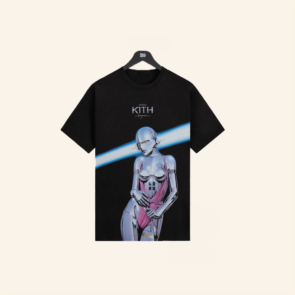 Kith X Nanzuka Gallery Sorayama Sexy Robot T-Shirt Hypebeast Merch Birthday Gifts For Friends