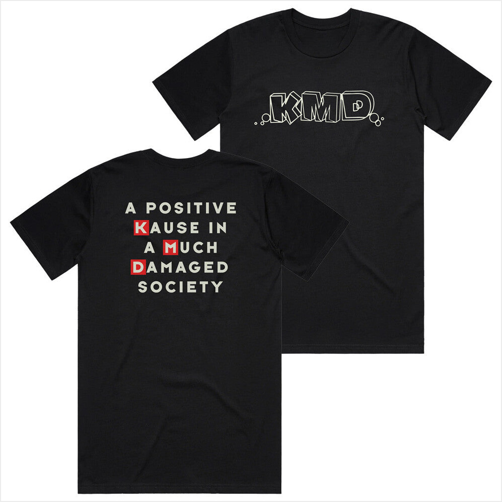 KMD Black T-Shirt MF Doom Merch Best Gifts For Husband Birthday Gift Ideas Christmas Presents