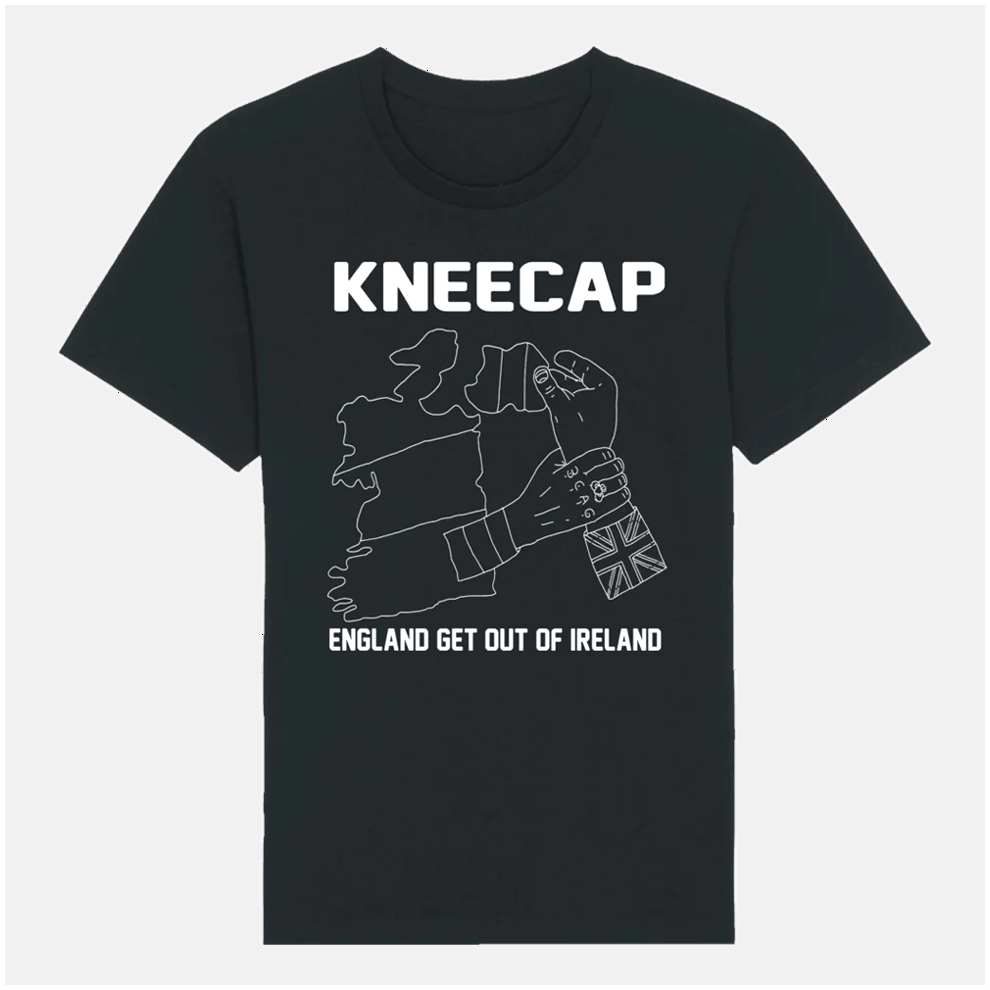 Kneecap Merch England Get Out Of Ireland T-Shirt Best Father's Day Special Gifts Gifts For Fans