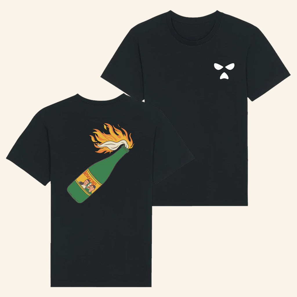 Kneecap Merch Flaming Buckfast T-Shirt Present For Husband
