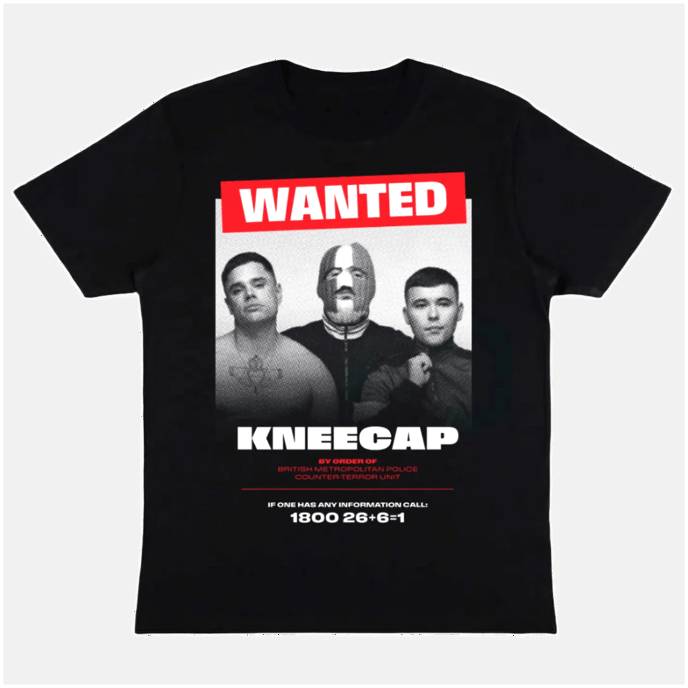 Kneecap Merch Wanted Kneecap T-Shirt Awesome Father's Day Gifts Birthday Gifts For Best Friend