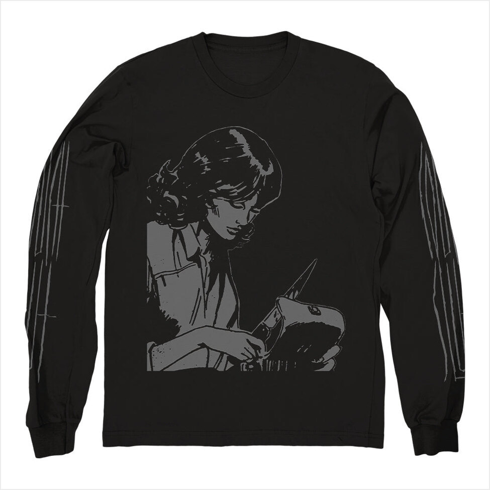 Knife Lady Long Sleeve Shirt Couch Slut Merch Couch Slut Shirt Dad Gifts For Father's Day 2025