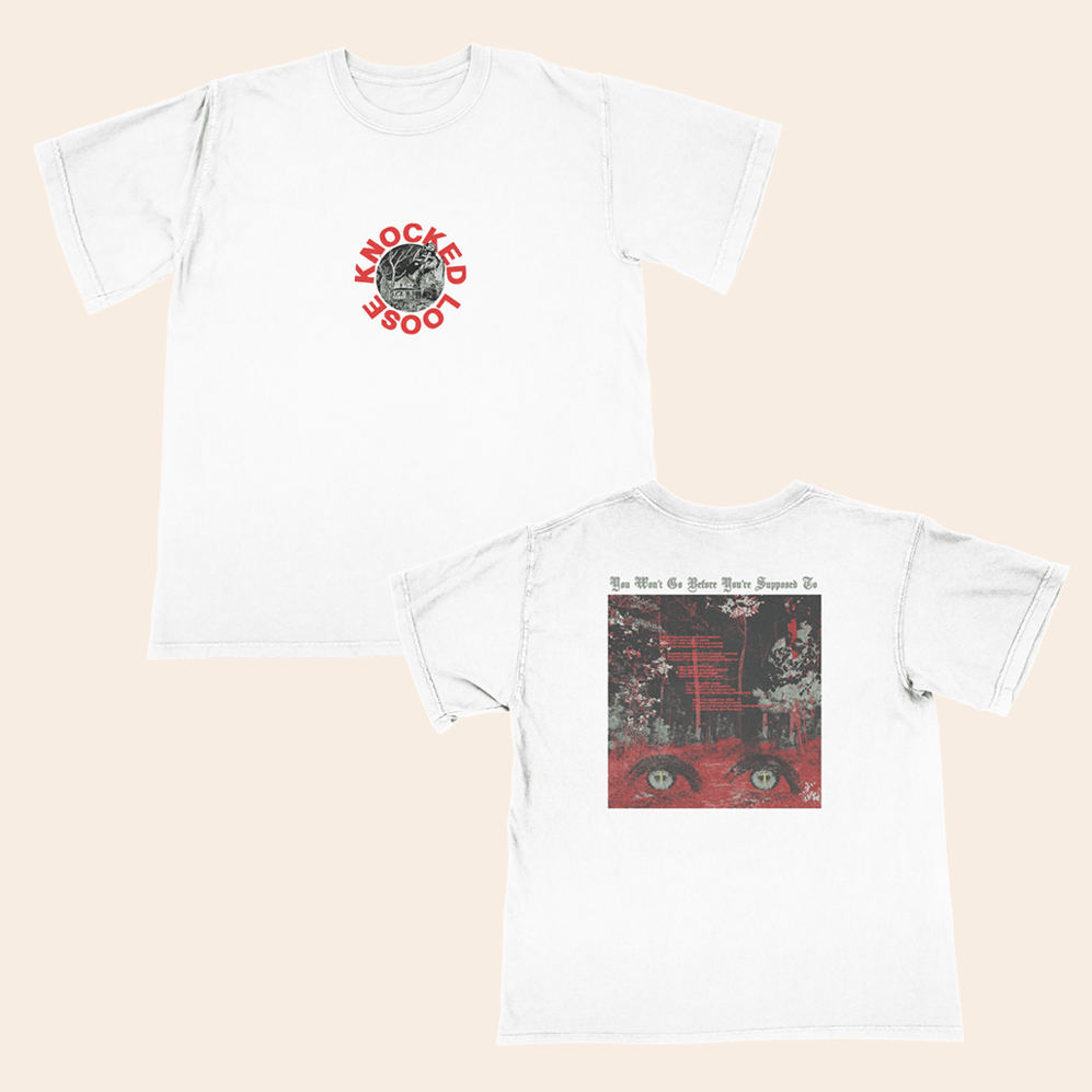 Knocked Loose Collecting Petals White T-Shirt Knocked Loose Merch Good Fathers Day Gifts