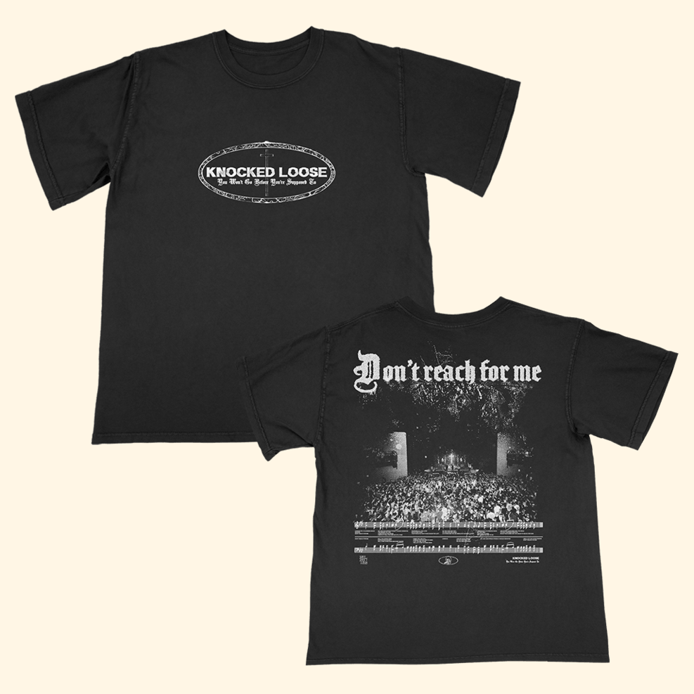 Knocked Loose Don't Reach Live T-Shirt Knocked Loose Merch Father'sDay Present Ideas