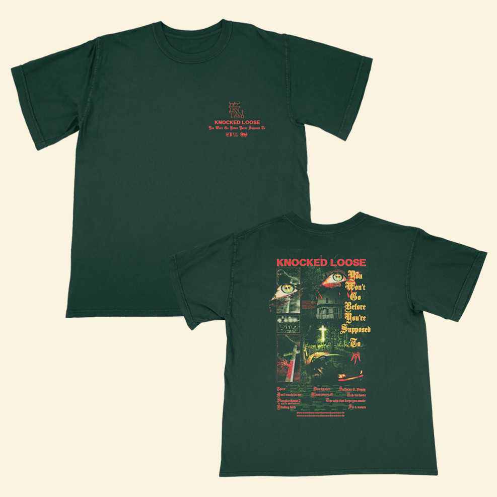 Knocked Loose House Eyes Forest T-Shirt Knocked Loose Merch Father's Day Gifts For Husband