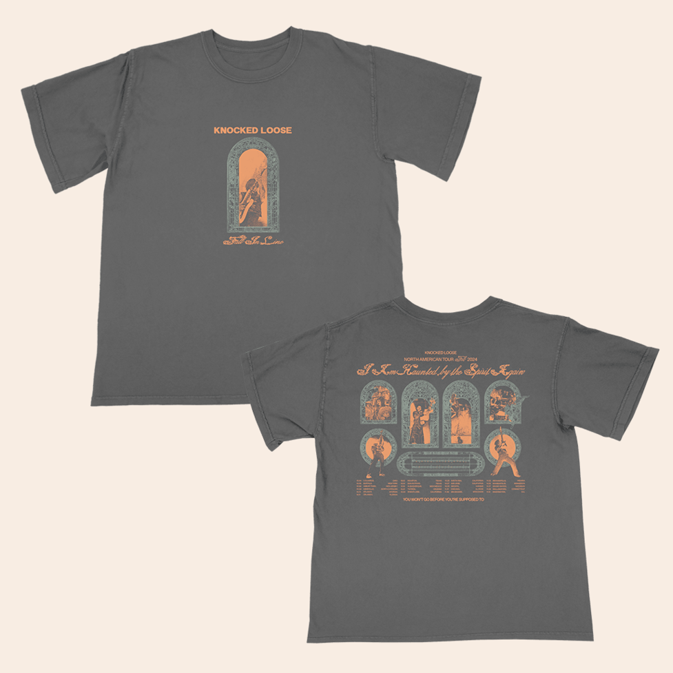 Knocked Loose I Am Haunted 2024 Tour T-Shirt Knocked Loose Merch Top Father's Day Gifts