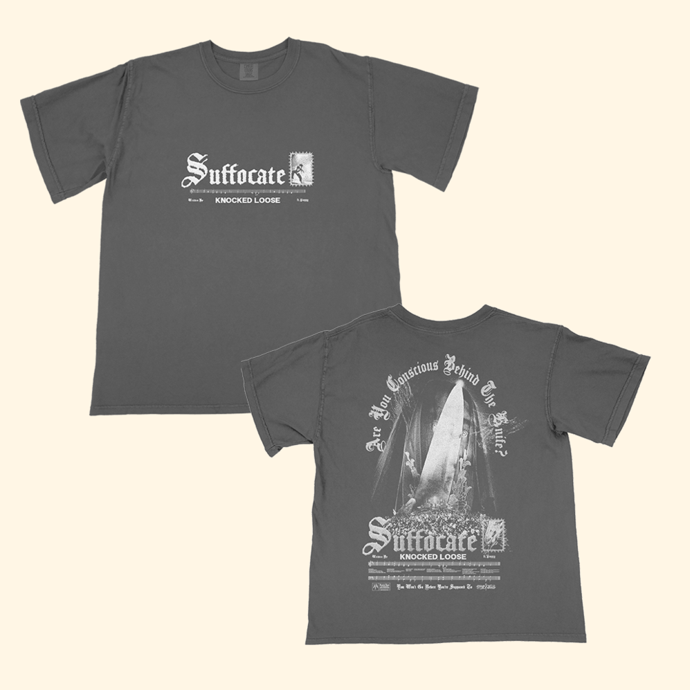 Knocked Loose Suffocate T-Shirt Knocked Loose Merch Awesome Mother's Day Birthday Gifts 2025