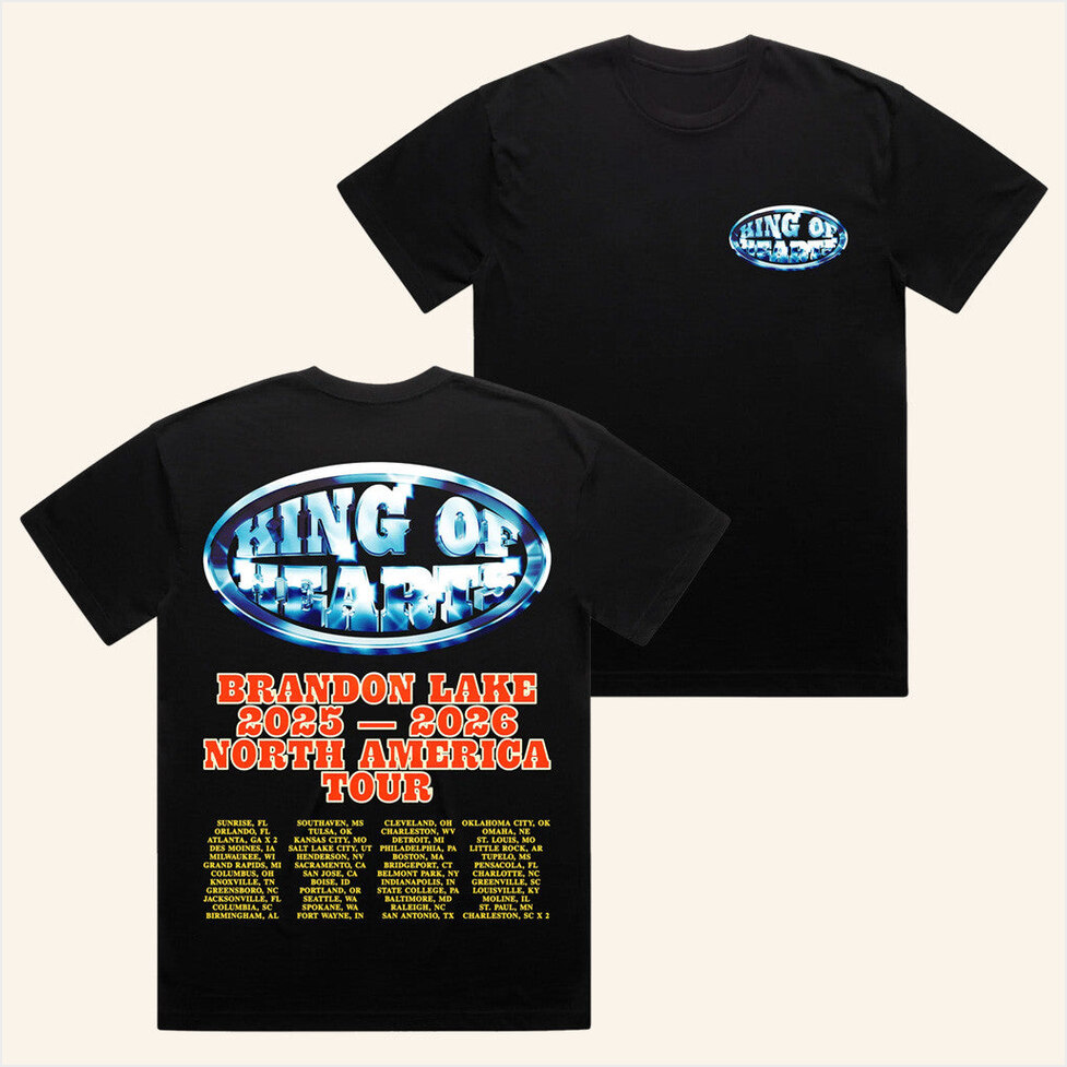 Koh Chrome Tour T-Shirt Brandon Lake Merch Gifts For Music Enthusiasts Birthday Gift Ideas