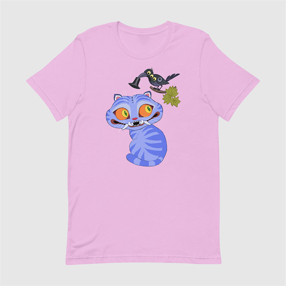 KPop Demon Hunters Derpy Tiger And Sussie Magpie T-Shirt Kpop Demon Hunters Merch