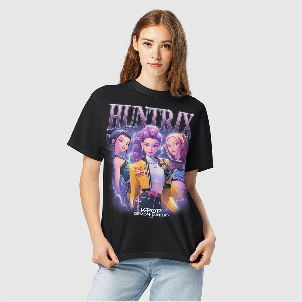 KPop Demon Hunters HUNTR X Heartthrob T-Shirt Kpop Demon Hunters Merch Friends Birthday Gifts