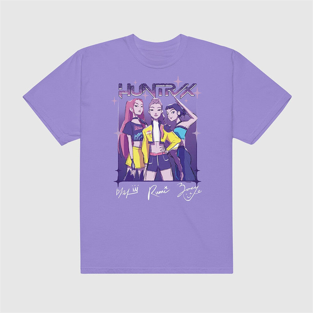 KPop Demon Hunters HUNTR X T-Shirt Kpop Demon Hunters Merch Birthday Gifts For Daughter