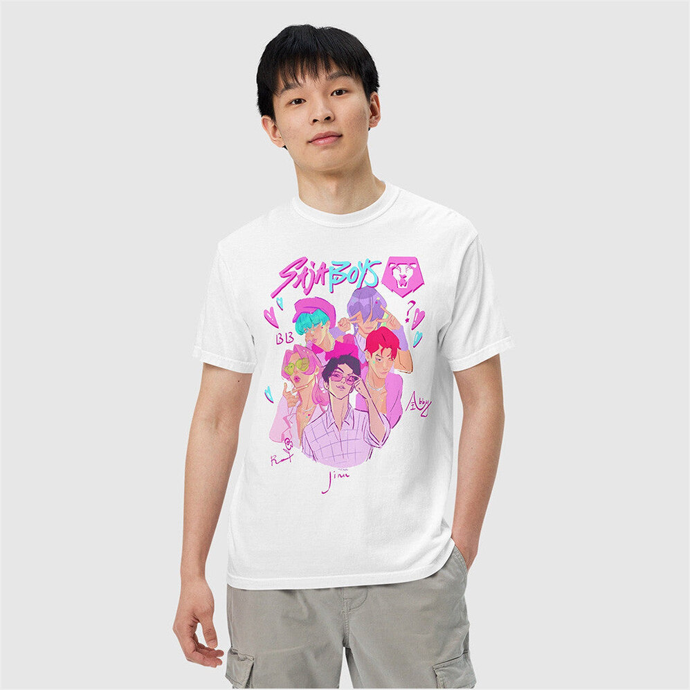 KPop Demon Hunters Saja Boys T-Shirt Kpop Demon Hunters Merch Gifts For Son Gifts For Best Friend