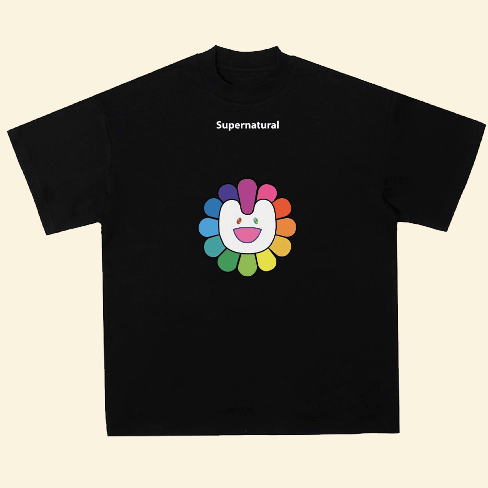 Kpop NewJeans Supernatural Flower T-Shirt NewJeans Merch Fans Father's Day Gifts For Best Friend