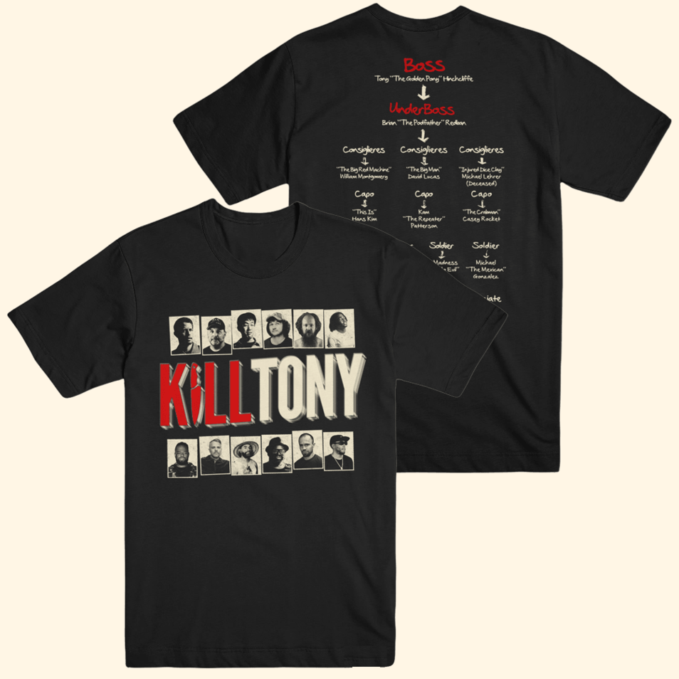 KT Mafia T-Shirt Kill Tony Merch Music Birthday Gifts For Fans Father's Day Gifts For Dad