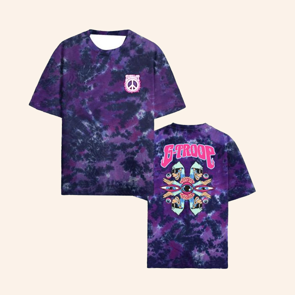 KT8 Merch Gorillat G Troop Tie Dye T-Shirt Gifts For Brother