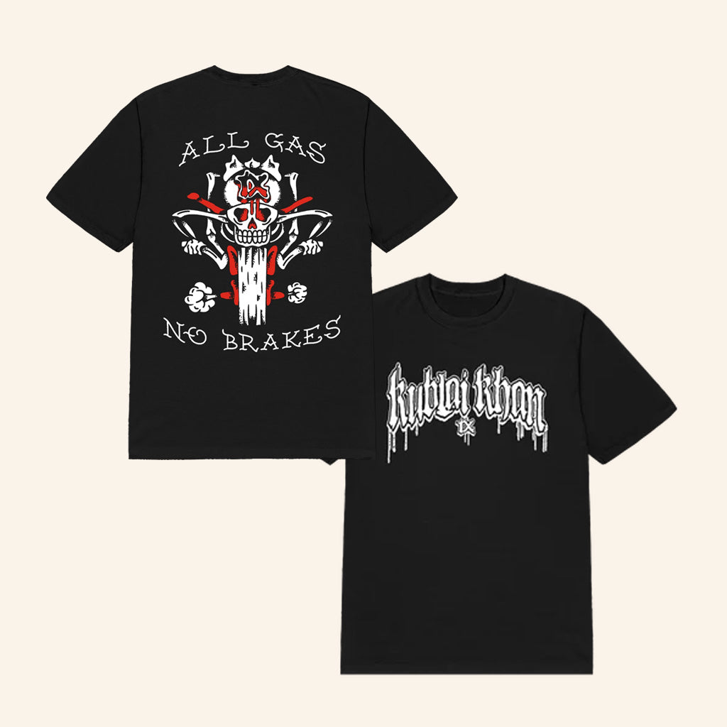 Kublai Khan Tx Merch All Gas No Brakes Shirt Gifts For Father