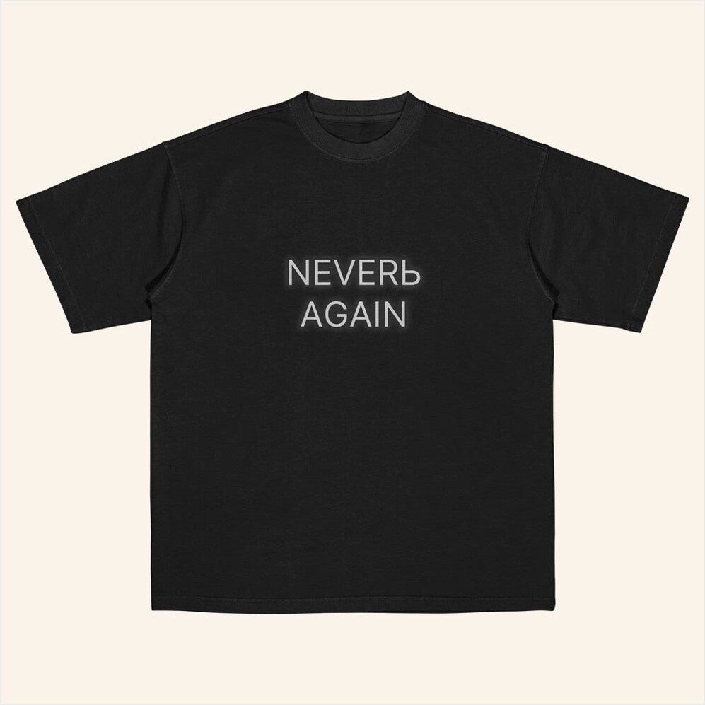 Kungfuct Nevere Again Shirt Prometheus Merch Birthday Gifts For Friends Christmas Presents