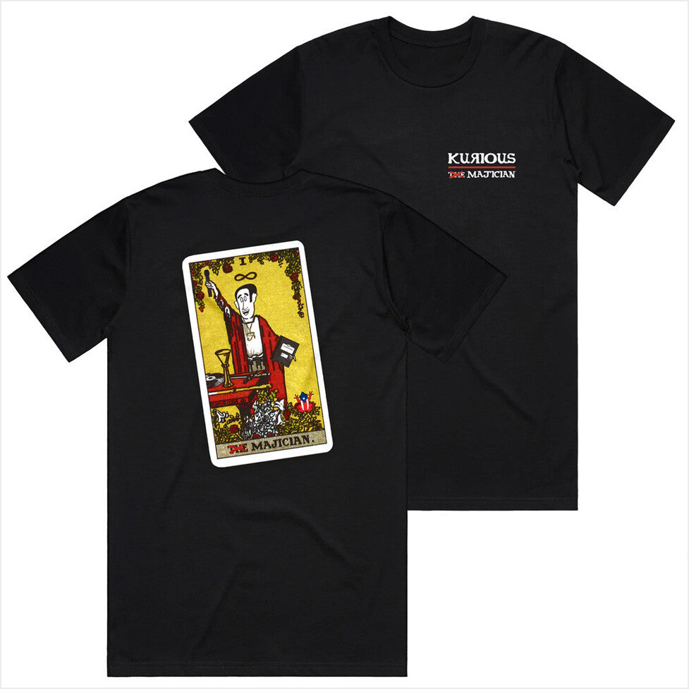 Kurious Tarot T-Shirt MF Doom Merch Unique Birthday Gifts For Husband BFF Gifts