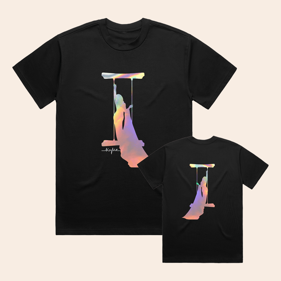 Kylie Minogue Tension II Foil T-Shirt Kylie Minogue Merch Music Fans Gifts For Best Friend