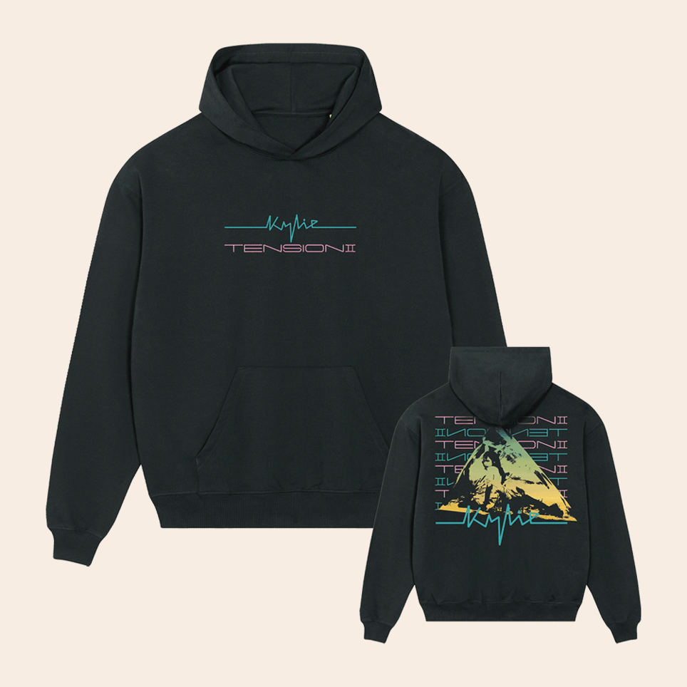 Kylie Minogue Tension II Logo Hoodie Kylie Minogue Merch Music Birthday Gifts For Fans