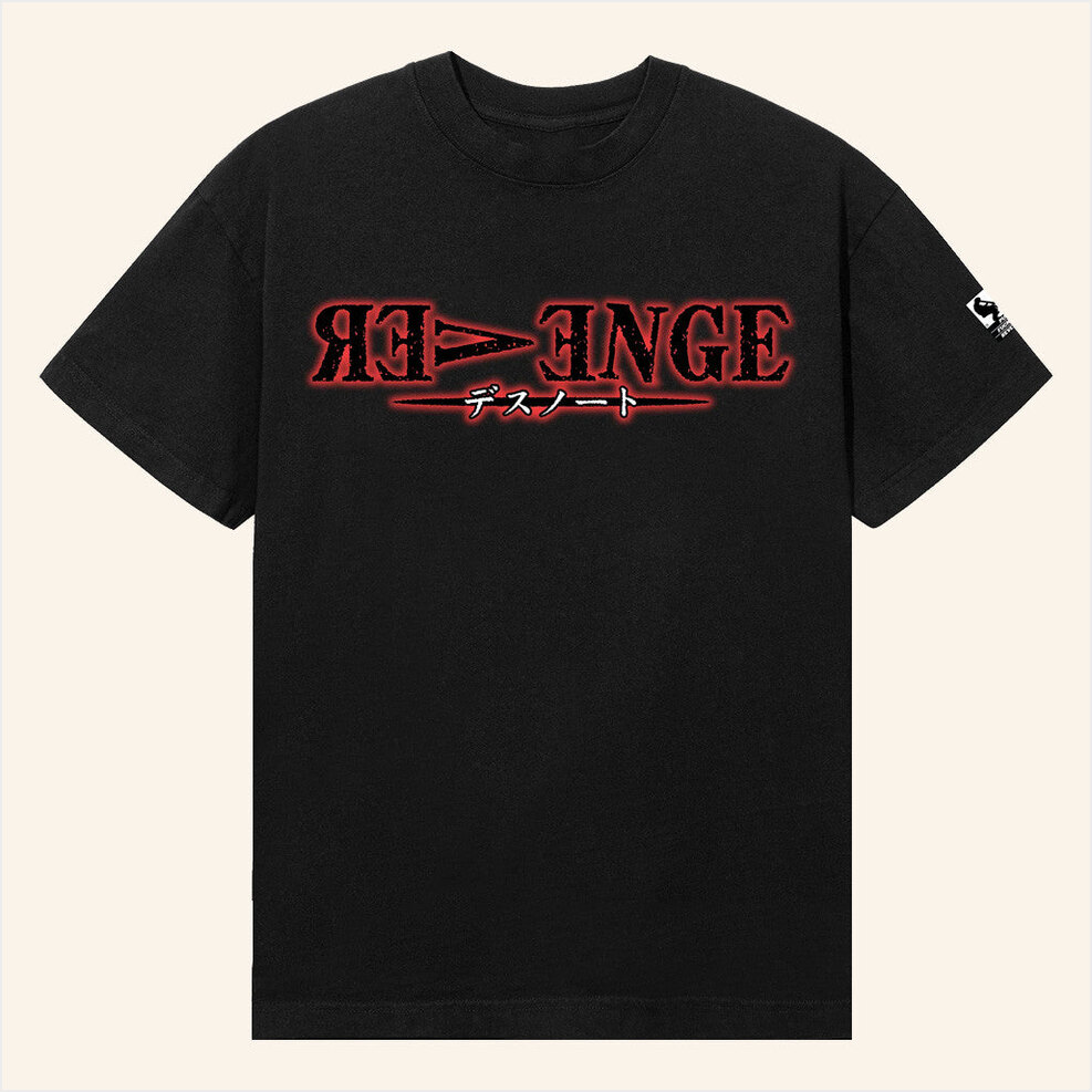 L T-Shirt Revenge Official Merch Black Red Birthday Gifts For Besties Christmas Presents