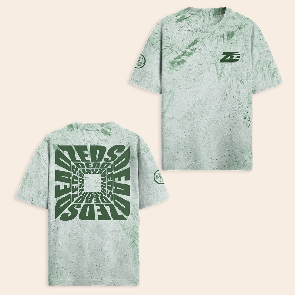 L7 Green Tie Dye T-Shirt Zeds Dead Merch Zeds Dead Shirt Birthday Gifts For Father's Day Ideas