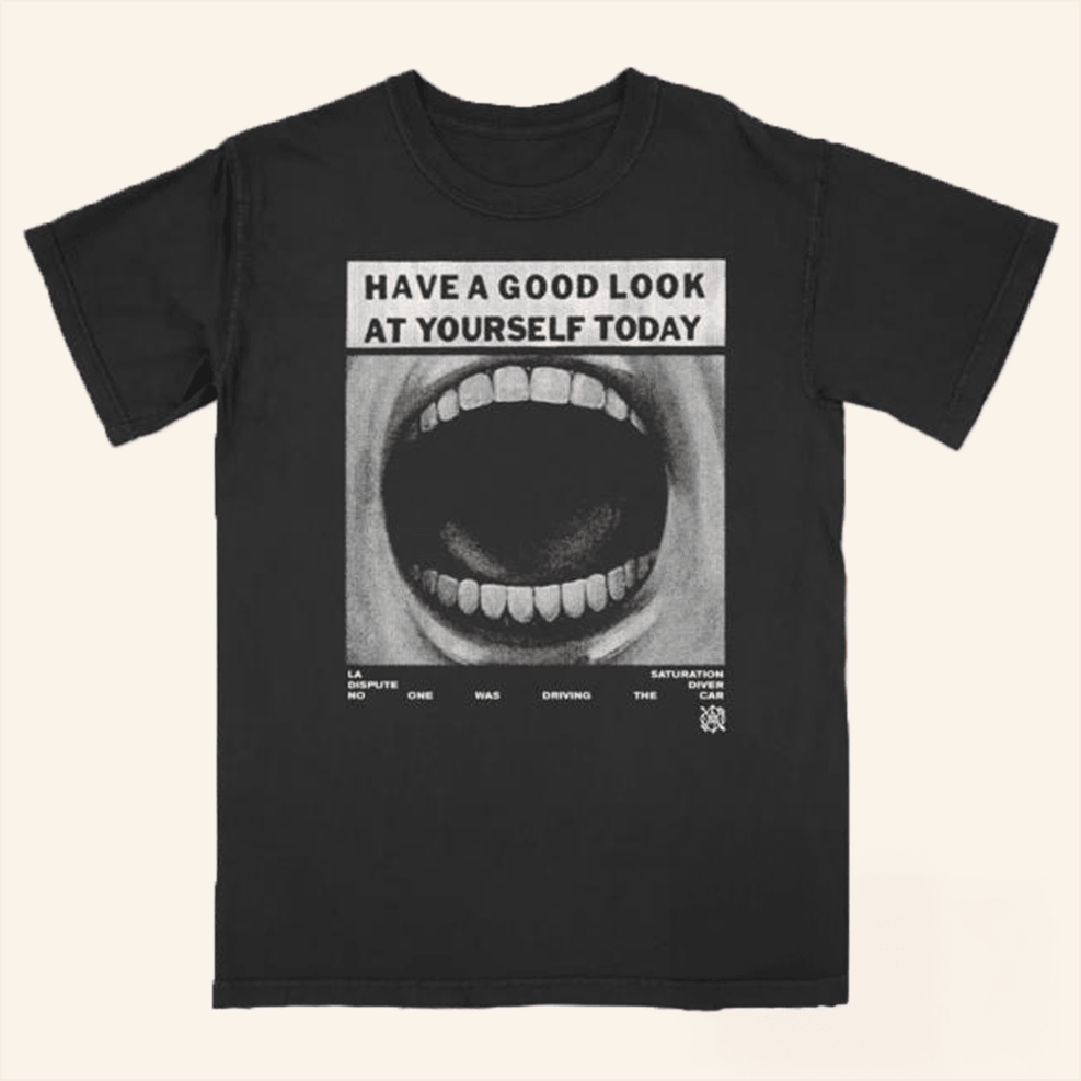 La Dispute Saturation Diver T-Shirt Hello Merch Best Friend Gift Ideas BFF Birthday Gifts