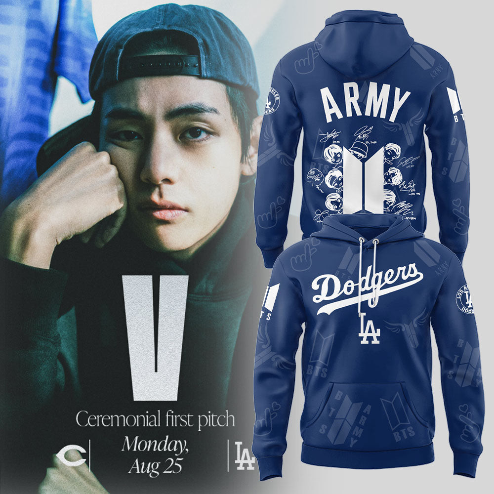 La Dodgers X Army Hoodie Presents For Baseball Lovers