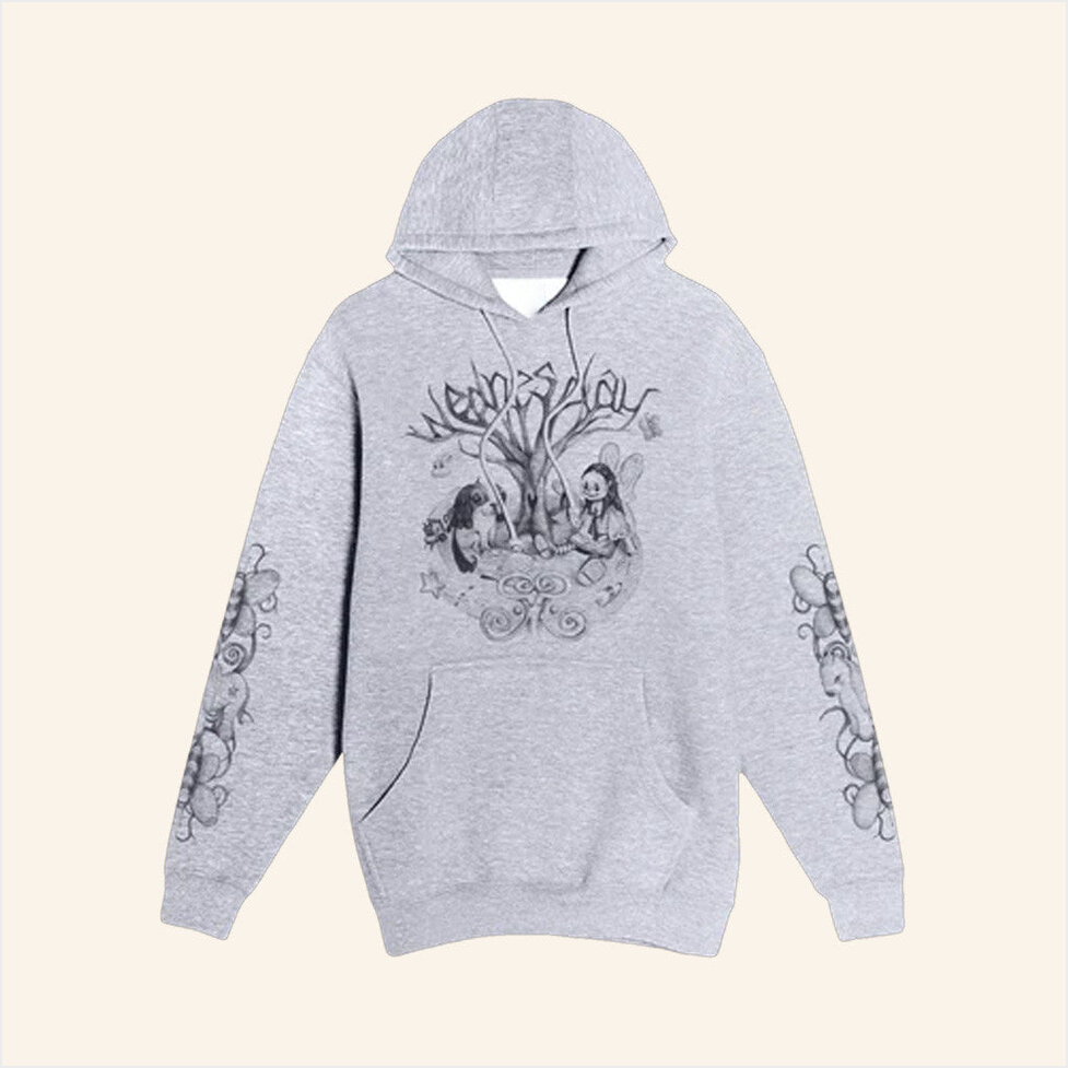 La La Hoodie Wednesday Merch Best Birthday Gifts For Husband BFF Gifts Christmas Presents