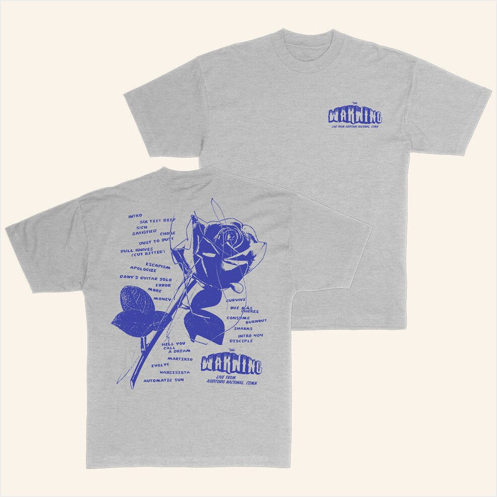 La Rosa T-Shirt The Warning Official Merch Best Birthday Gifts For Girlfriend Gifts For BFF