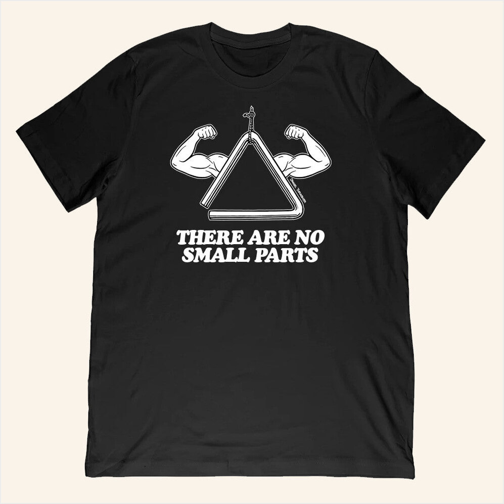 labs Merch Daniel Thrasher No Small Parts Midweight T-Shirt Merch Present For Husband