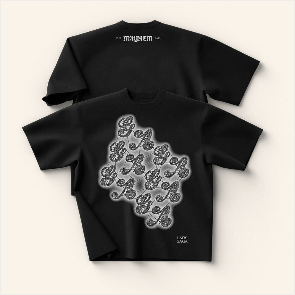 Lace Gaga T-Shirt Mayhem Ball Merch Presents For Husband Birthday Gifts For BFF