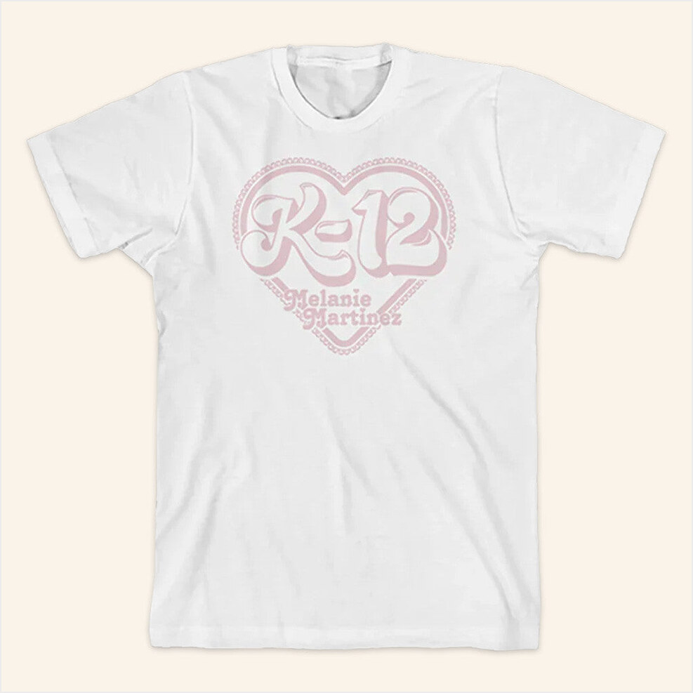 Lace Heart T-Shirt Melanie Martinez Merch Birthday Gifts For Daughter Best Friend Gifts